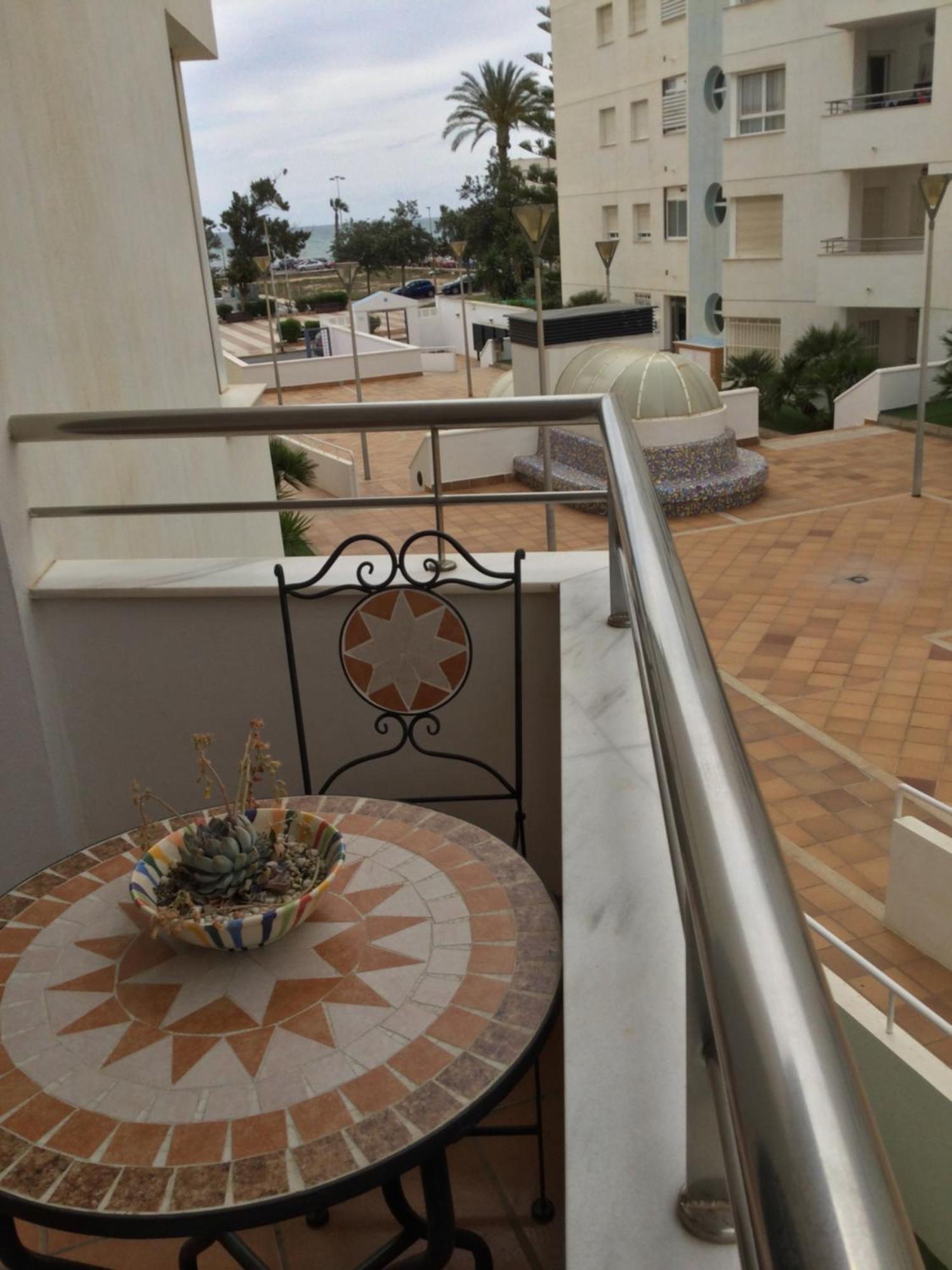 La Perla Azul Playa - Terraza Al Sol Apartamento Roquetas de Mar Exterior foto